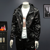 2024男装秋季新款连帽夹克外套D21788991P150，男装夹克，电商D217