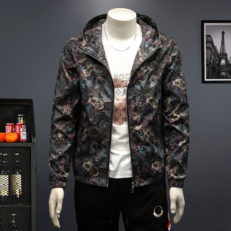 2024男装秋季新款连帽夹克外套D21788777P140，男装夹克，电商D217