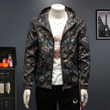 2024男装秋季新款连帽夹克外套D21788777P140，男装夹克，电商D217