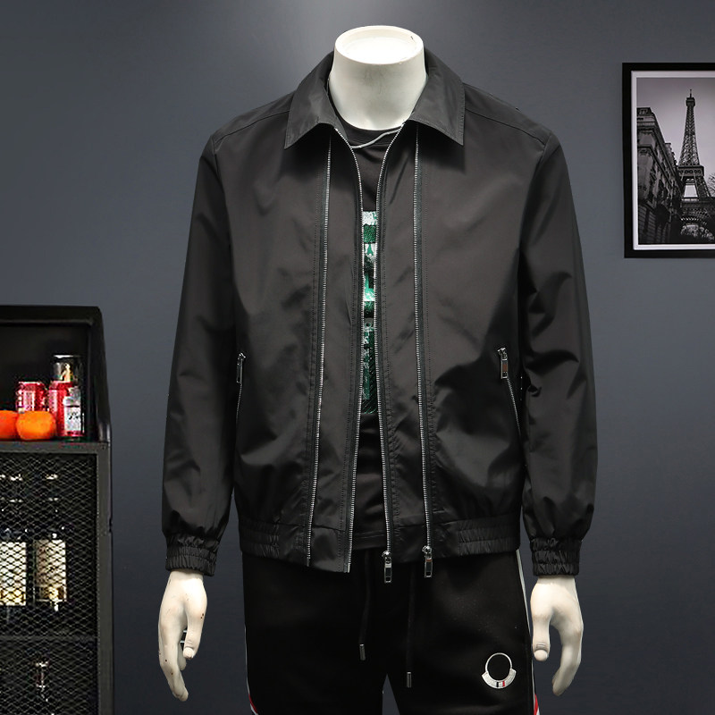 2026男装春季新款翻领夹克外套假模图D2178985P170，男装夹克，电商D217