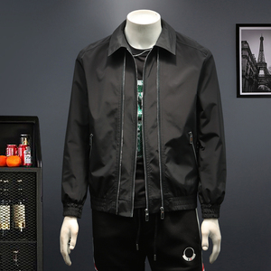 2026男装春季新款翻领夹克外套假模图 D217 8985 P170，男装夹克，电商D217