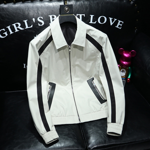 2024男装春季新款翻领夹克外套沙发图 D217 8986 P170,男装夹克,电商D217