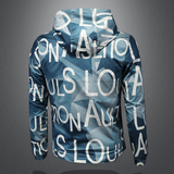 2026男装春季新款印花连帽夹克外套镂空图9918P140，男装夹克，电商D217