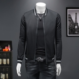 2026春季新款棒球领纯色夹克外套假模图8606P120，男装夹克，电商D217