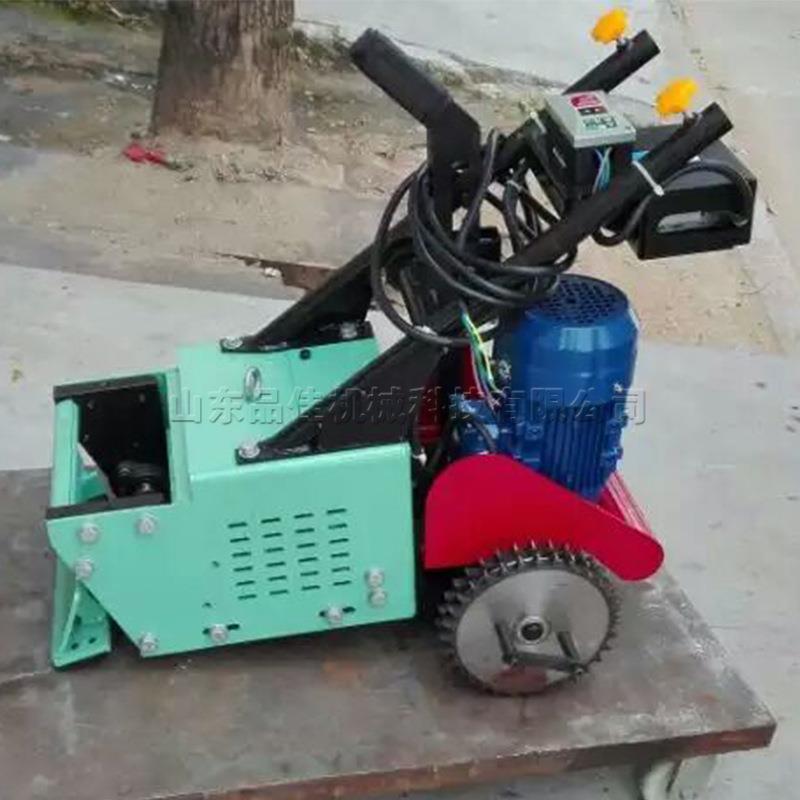 备塑胶跑道削铲机 运场PU涂材铲削设 手推式塑胶858动跑道铲除机