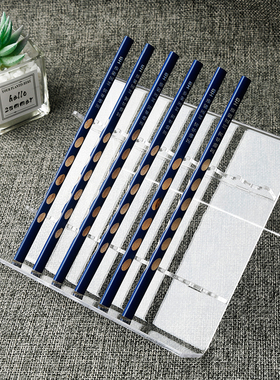 K笔架亚克力透明多功能圆珠笔架 眉笔架 中性笔架 铅笔架钢笔展架