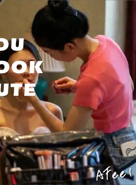 你看起来真可爱you look cute创意镜子装饰贴纸网红拍照温馨治愈