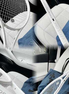 代购wilson CLASH 100 V2 威尔胜男女款定制专业训练比赛纯白色网