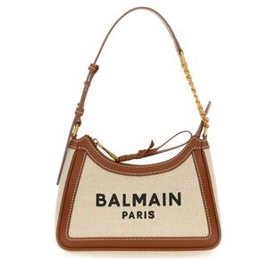 手拿包棉麻质感轻便休闲通勤包包 BALMAIN女式