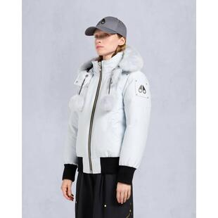 代购MOOSE KNUCKLES慕斯纳可兹女士夹克保暖防风羽绒羊剪绒冬季