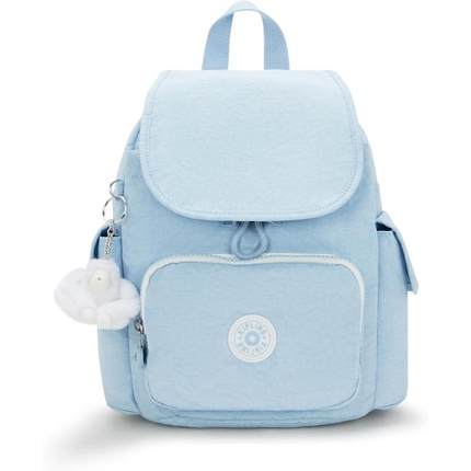 代购Kipling女士迷你双肩包多口袋设计可调节肩带前袋拉链