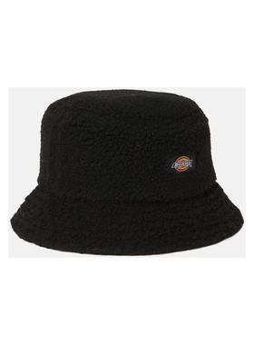 代购Dickies男士帽子保暖防风黑色毛绒冬季户外渔夫帽潮流休闲