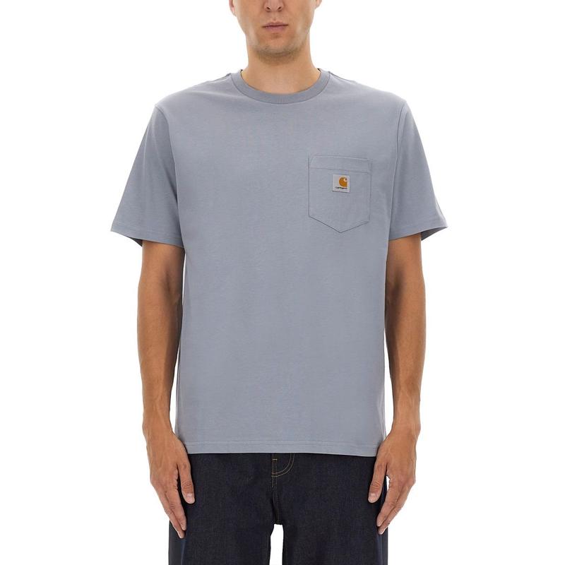 CARHARTT WIP男式休闲衬衫透气舒适大口袋长袖上衣