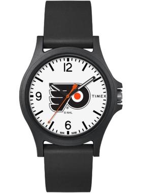代购Timex天美时男士腕表夜光计时防水指针黑色树脂40mm运动