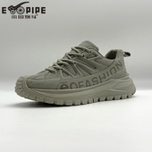 厚底增高户外跨境网面减震回弹户外运动鞋 男鞋 休闲鞋 春夏季 新款