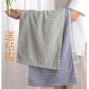 日式 毛巾纯棉纱布亲肤吸水柔软不掉毛成人吸汗男女专用洗澡擦脸巾