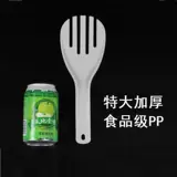 Коммерческая утолщенная очень большая ложка для риса с антипригарным покрытием, лопатка для риса в ресторане, столовая, пластиковая рисовая лопатка с пятью пальцами, коммерческая вилка для рассыпчатого риса