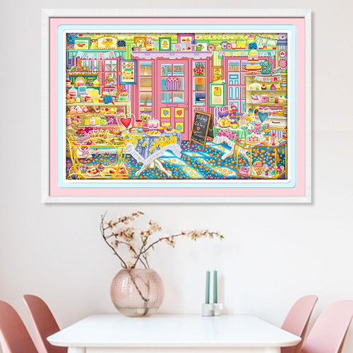 ks十字绣2023新款甜心甜品屋