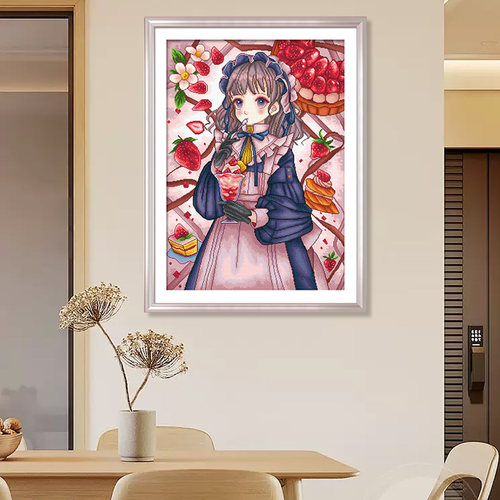 福利十字绣ks手工魔法厨娘