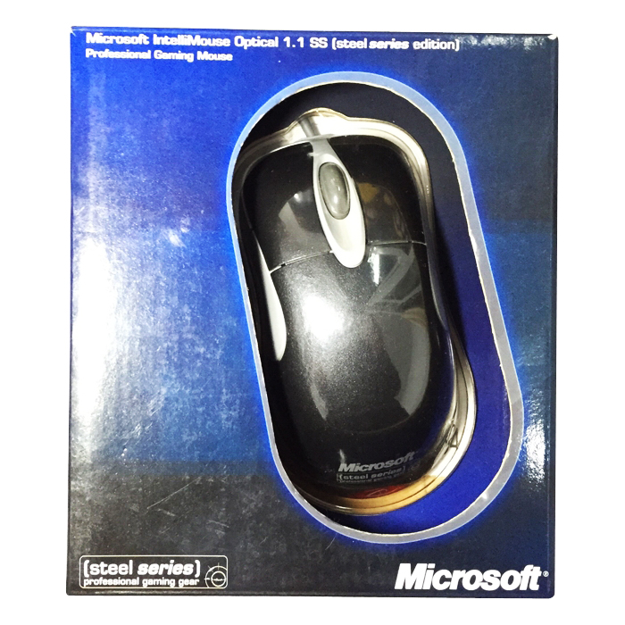 Microsoft IOSS/IO1.1 SteelSeries 原装全新密封 电脑硬件/显示器/电脑周边 有线鼠标 原图主图