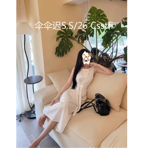 伞伞迟S.S/26 Csstfi女夏季裙子长裙