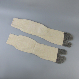 劳保二指袜纯棉男士 工作袜 分趾袜中筒干活穿电焊工外贸中长筒四季