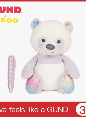 ▲ Aboo｜美国「GUND」22新品魔法画画熊猫毛绒玩偶儿童生日礼物