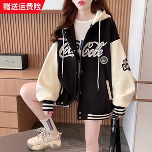 女大童外套春秋装2026新款初中13岁女孩14学生15休闲学院风棒球服