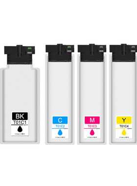 艾宝 适用于爱普生Epson Pro WF-C529RDTW C579RDTW墨袋T01C1 -T01C4墨袋 T01D1 -T01D4墨袋