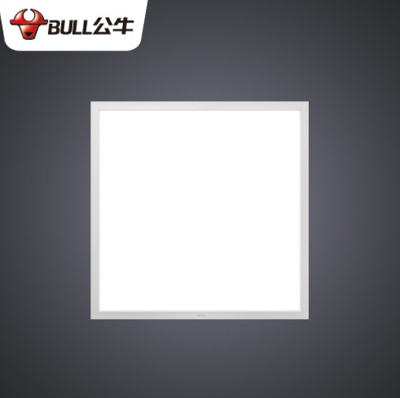 公牛48WLED平板灯铝扣面板灯白光嵌入式灯具600x600集成吊顶灯