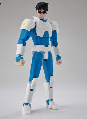 F星马克无 敌少侠可动人偶9L3D打印关节可动手办模型玩具学生礼物