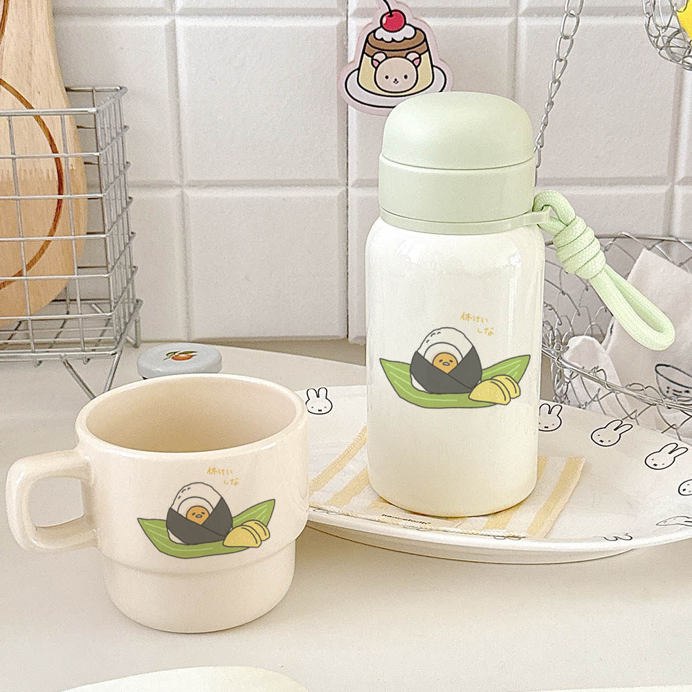 少女心炸了！316 不锈钢保温杯饭团懒蛋蛋杯款防漏便携女生杯杯子,个性定制/设计服务/DIY,保温杯,淘宝优惠券,粉丝福利购,淘宝优惠卷