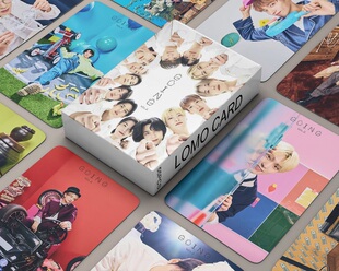 55张十七 GOING杂志2.0小卡双面卡片 徐明浩 权顺荣周边ins风 全