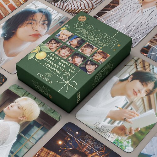 ATEEZ双面小卡LOMO卡随机卡