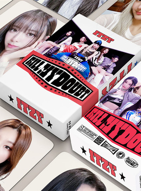 55张ITZY周年专辑rill mydoubt小卡周边LOMO卡明信片随机卡黄礼智