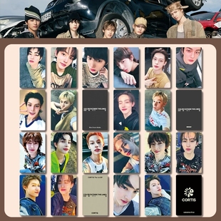 CORTIS《COLOR OUTSIDE THE LINES》专辑卡马丁明信片自印随机卡