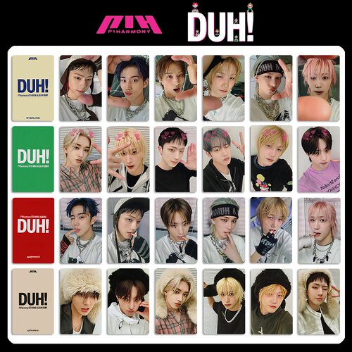 P1Harmony专辑DUH周边小卡 K4特典小卡 WITHMUU EVERLINE特典卡