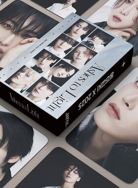 ATEEZ Ashes To Light专辑小卡 2025 新款卡片自印明信片应援55张