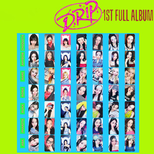 BABYMONSTER卡片DRIP收藏卡RUKA RORA ASA HARAM郑雅娴自印小卡片