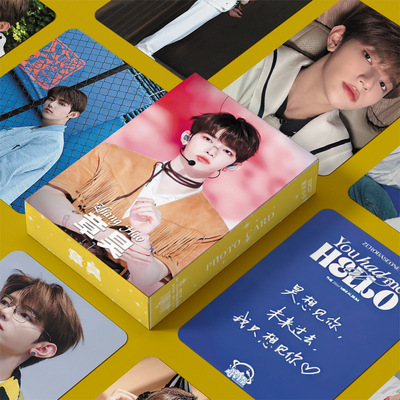 55张ZB1章昊镭射小卡韩系周边明星拍立得自印lomo卡 ZEROBASEONE