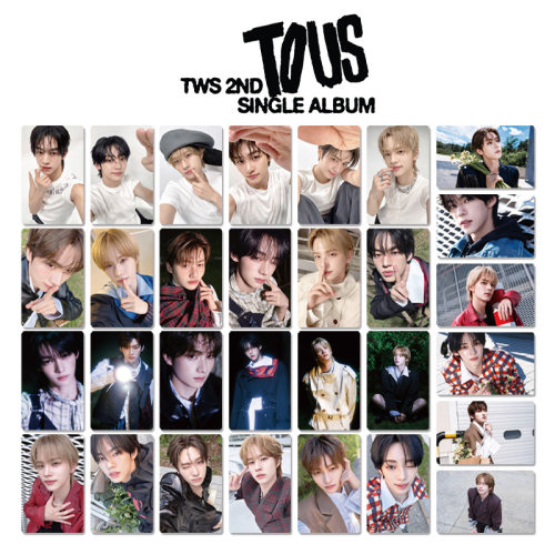 TWS单曲二辑TO US日区特典自印小卡专属卡周边自制照片明信片韩振