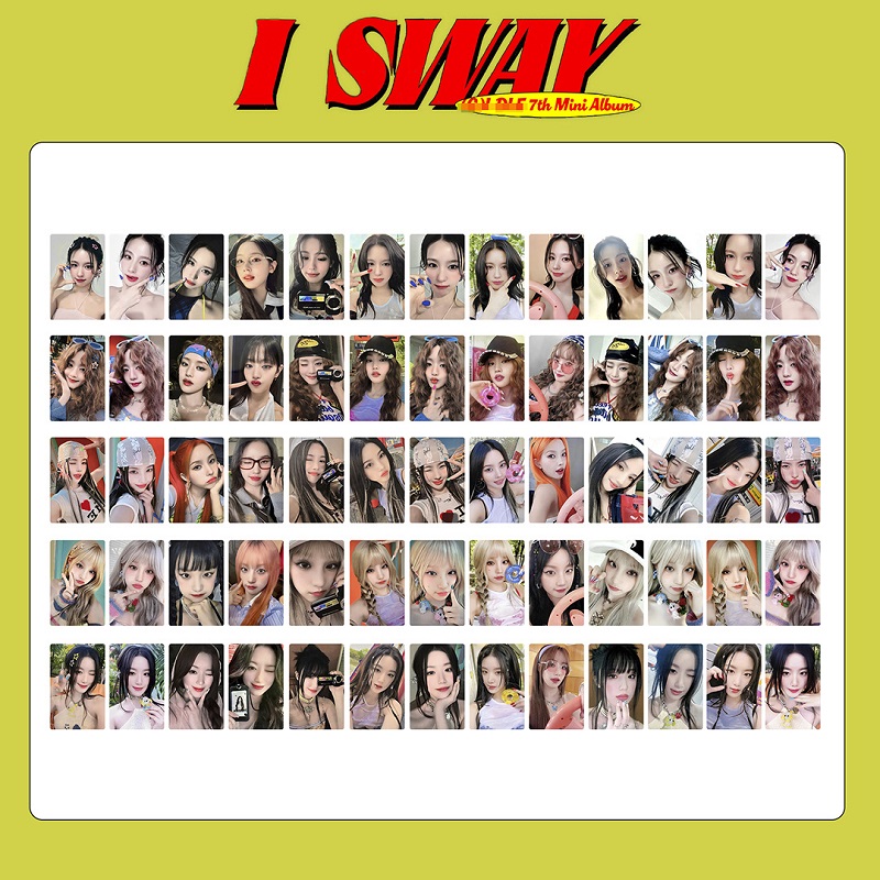 (G)I-DLE自印收藏卡明信片