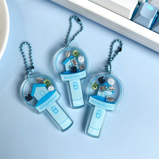 BOYNEXTDOOR卡通应援灯摇摇乐 门童 亚克力挂件钥匙扣别针自制ins