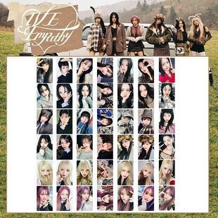 IVE第三张迷你专辑Empathy专卡张元英安宥真金志垣金秋天自印小卡