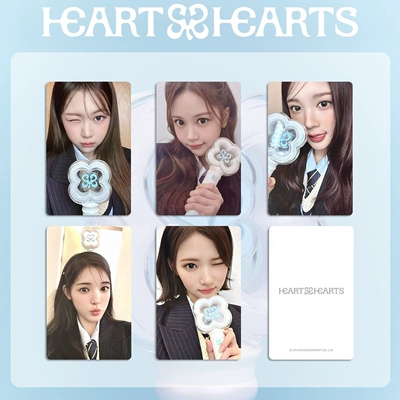 Hearts2Hearts心妹手灯应援灯自印H2H小卡 LIGHTSTICKS小卡 灯卡