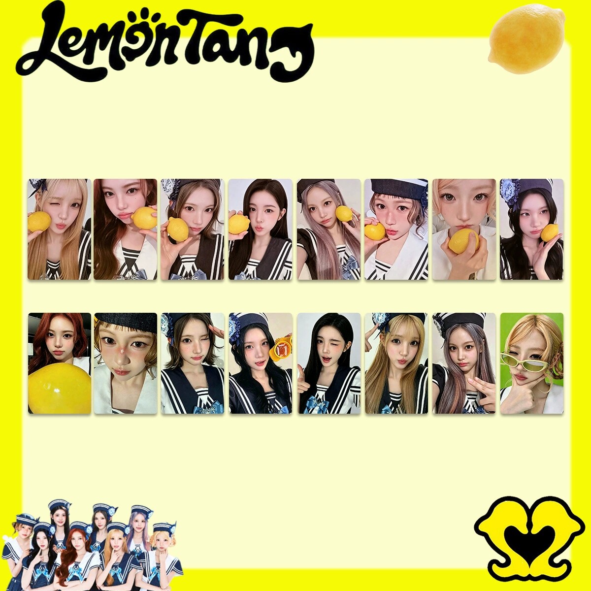 Hearts2Hearts心妹Lemon Tang自印小卡H2H快闪特典卡入场满额卡图片