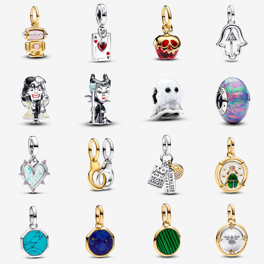 潘家同款串珠手链S925银珠子diy