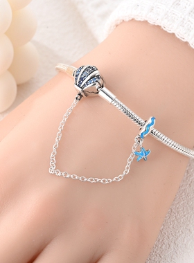 原创万紫千红花朵蛇骨链DIY串珠