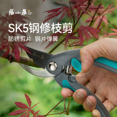 张小泉修枝剪园艺园林花艺花枝剪刀家用树枝果树专用剪枝省力剪刀