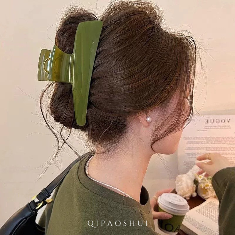 盘发夹后脑勺女梯形鲨鱼多巴胺